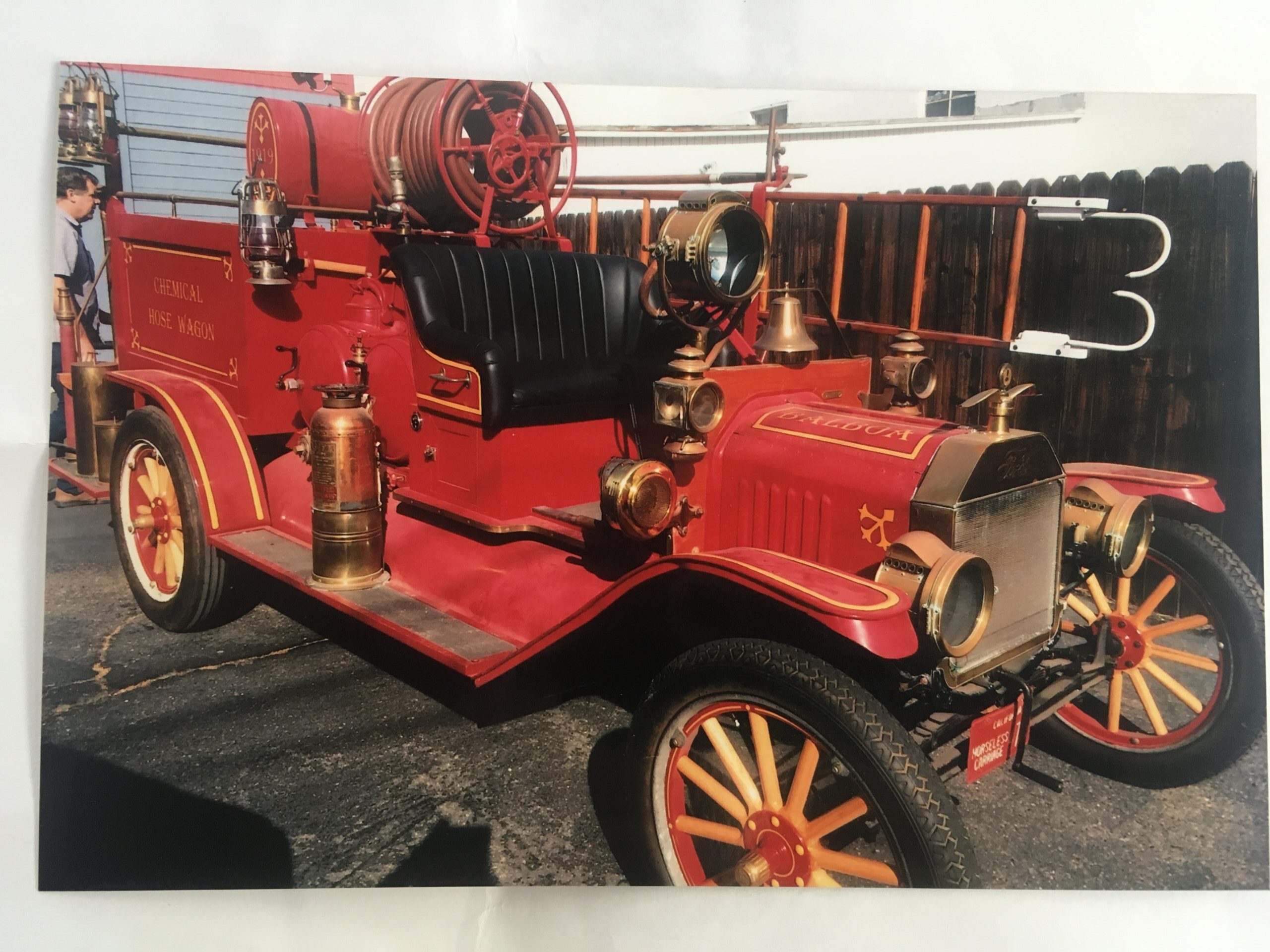 Ford 1919 Chemical Hose Wagon