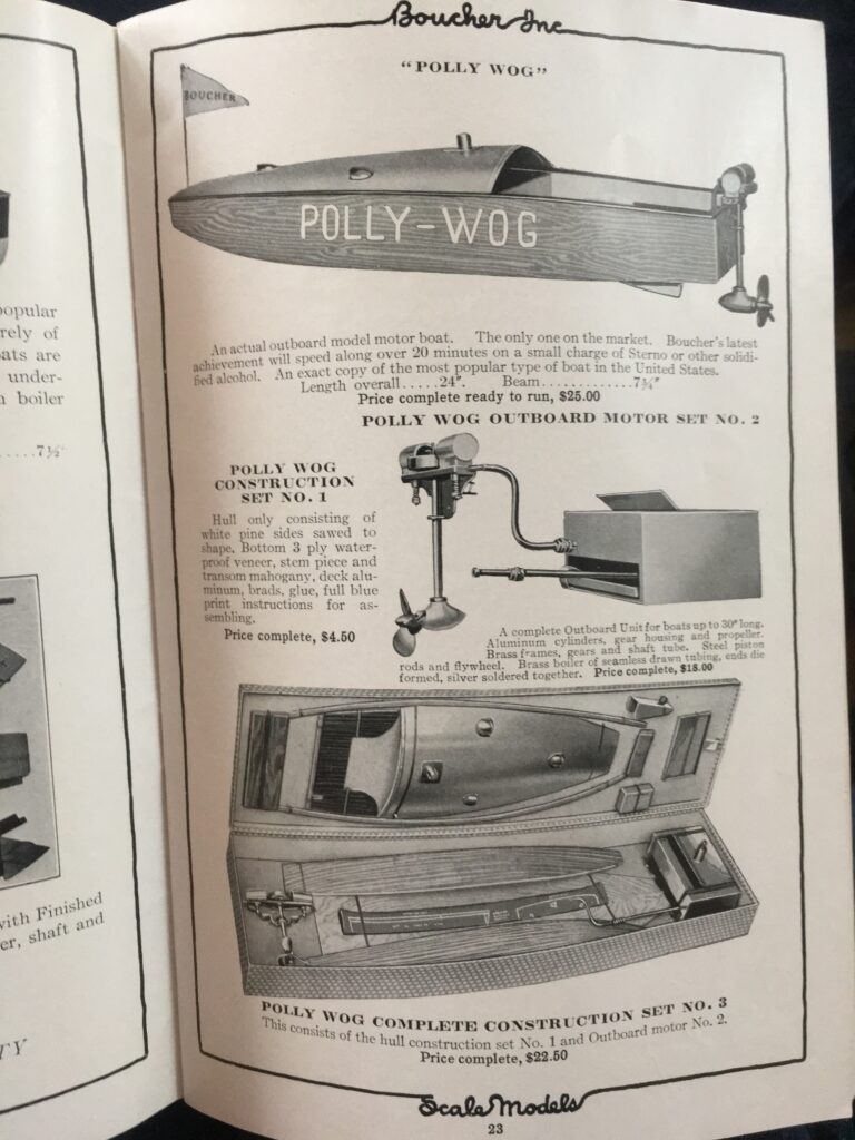 Boucher "POLLY-WOG" Ad